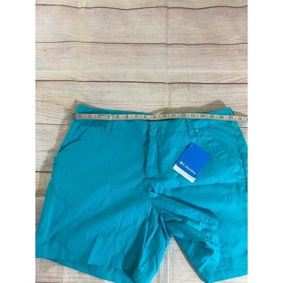 NWT Columia Women's Kensie Cove Blue Leisure Outdoor Shorts - 12 - Picture 8 of 12